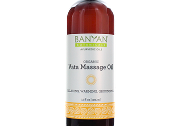 Vata Massage Oil, Organic 12 oz